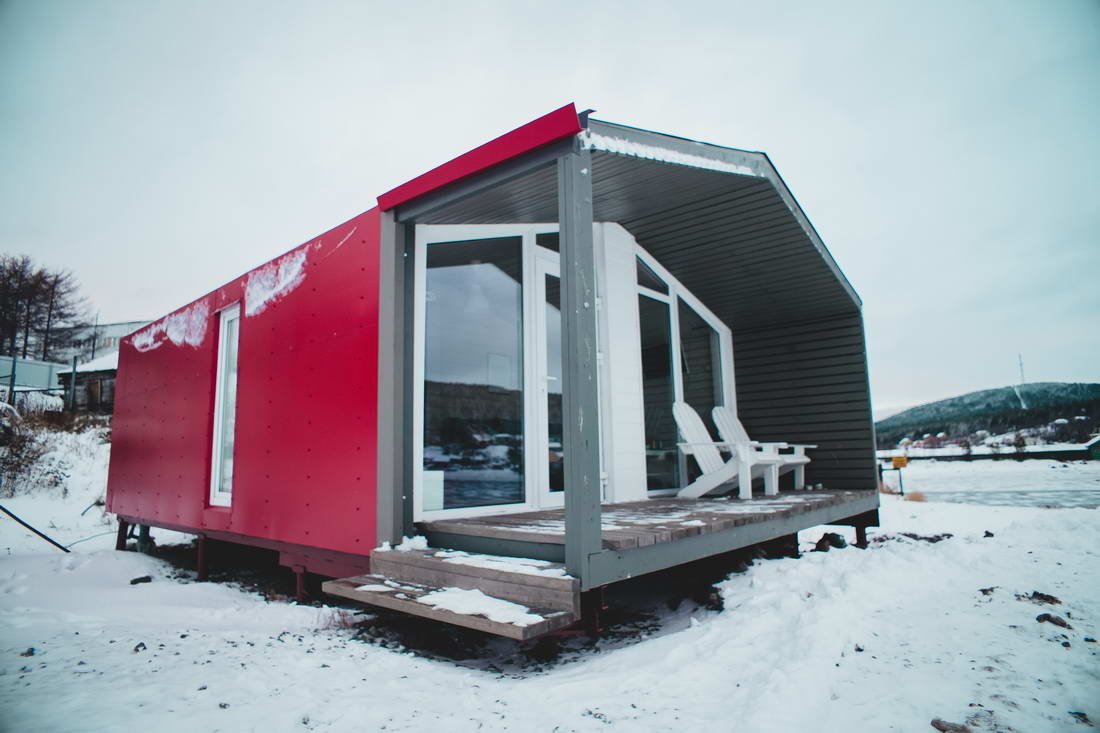 Arctic Cabins White Sea